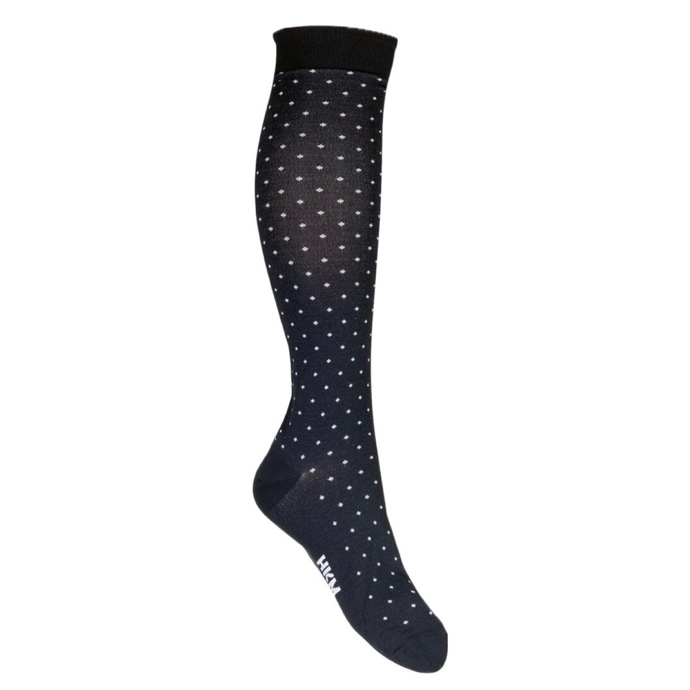 HKM Lucky Riding Socks, Black